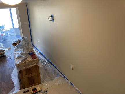 Painting Basement Living Room1